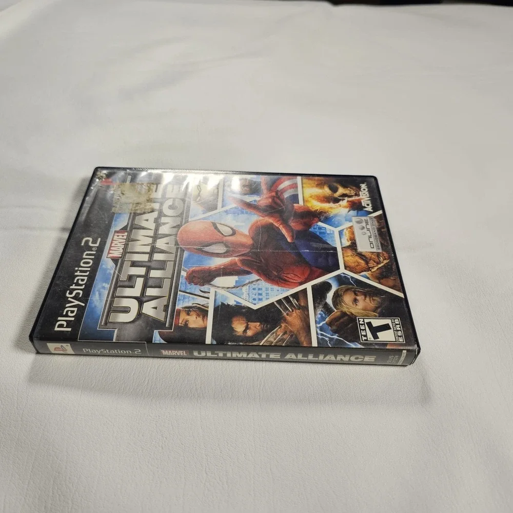 Marvel Ultimate Alliance Video Game for‎ PlayStation2 (PS2) with Manual